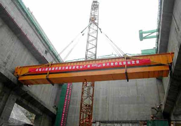 hydropower station overhead gantry cranes